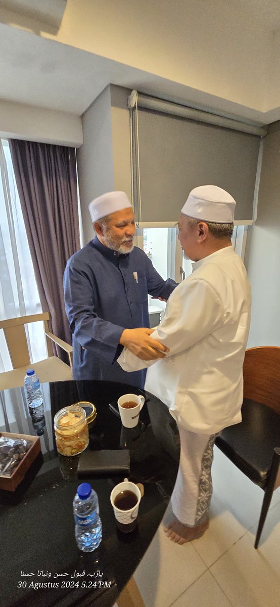 Alhamdulillah setelah sekian lama dapat bersilaturahim lagi dengan da’iilallah Asyaikh Ihya ummuluddin hafidzahullah