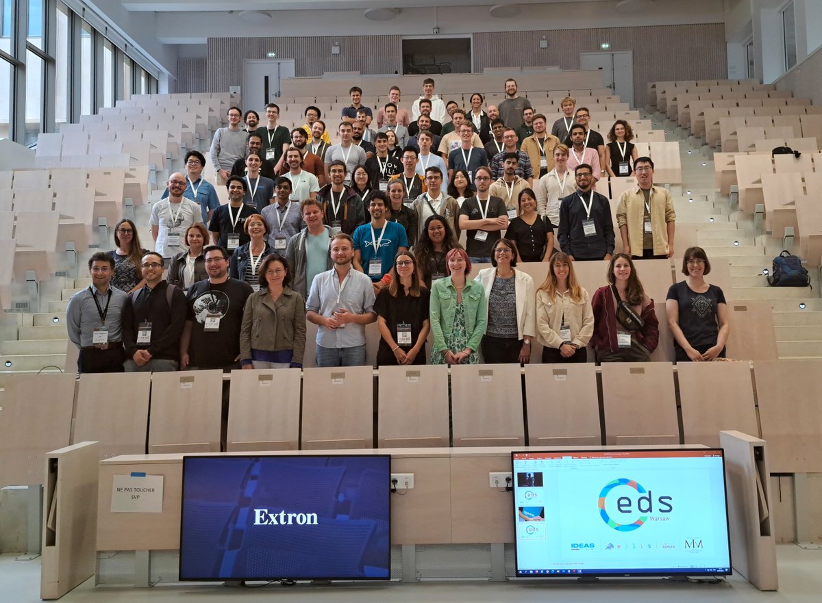 IDEAS_NCBR's tweet image. 👋ELLIS Doctoral Symposium #EDS2024 has finished.
💠Next year&apos;s EDS 2025 on #RobustAI will be held in Warsaw! 
🦾IDEAS NCBR, host of #ELLIS Unit Warsaw will be organizer in partnership with Faculty of Mathematics, Informatics and Mechanics @UniWarszawski.
@ELLISforEurope #aiphd