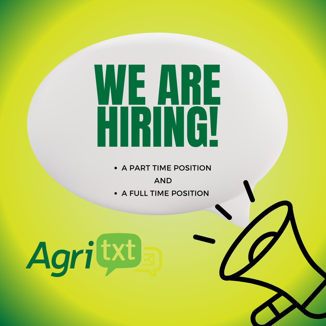 We are hiring! 

✨Data Entry &amp; Office Admin✨ 
(Two roles - Part Time flexible and Full Time Flexible) 

Doneraile 

For more info email us or call 022-34136. To apply send your CV and cover letter stating if you are interested in the part time or full time role to hr@agritxt.ie