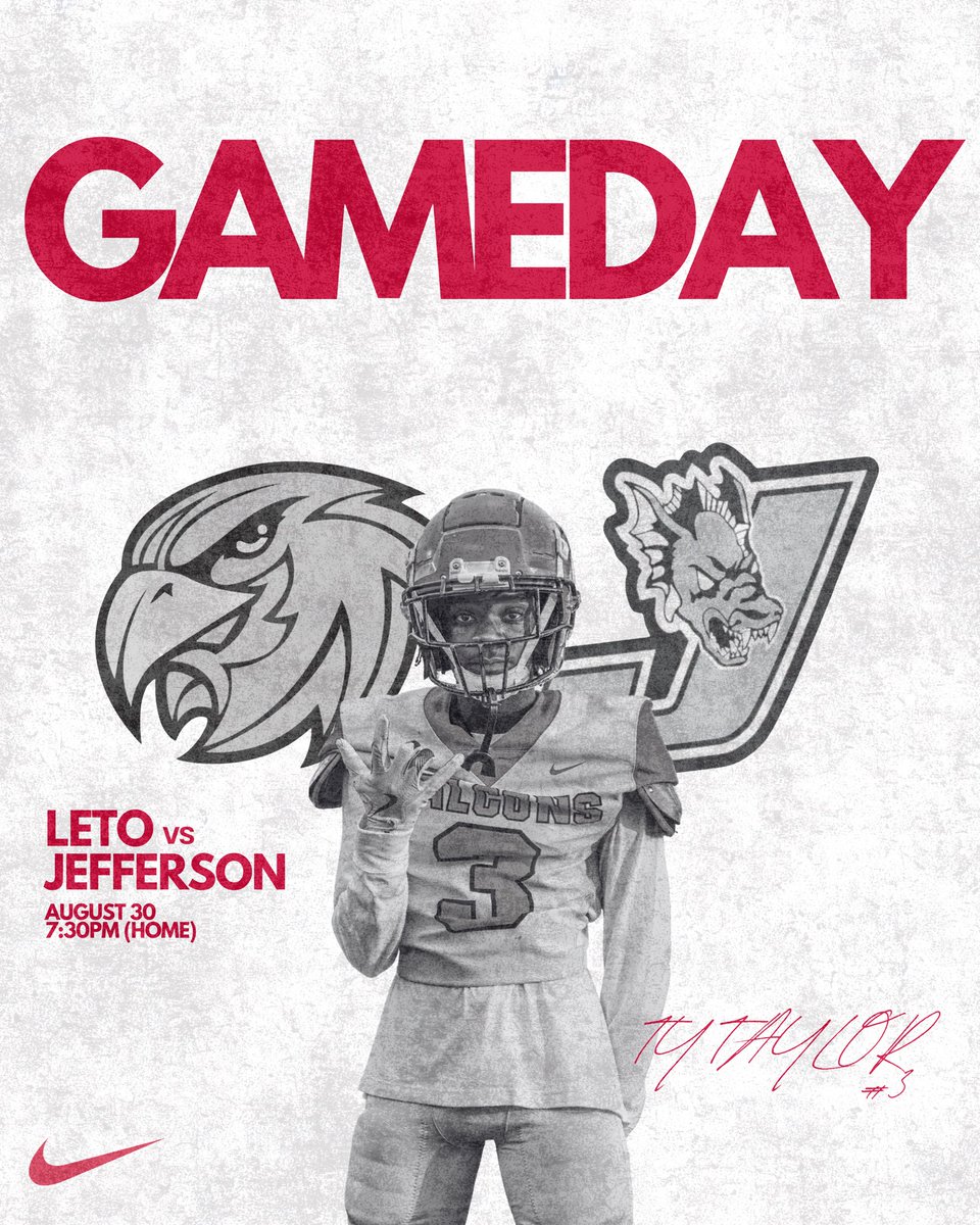 Leto Falcons Football tweet media