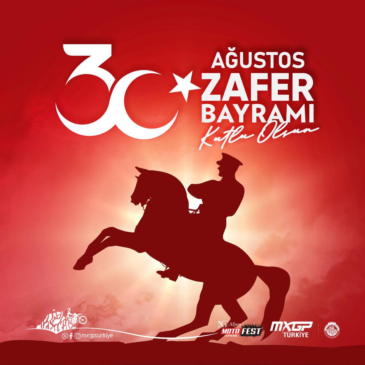 30 Ağustos Zafer Bayramımız Kutlu Olsun! 🇹🇷❤️