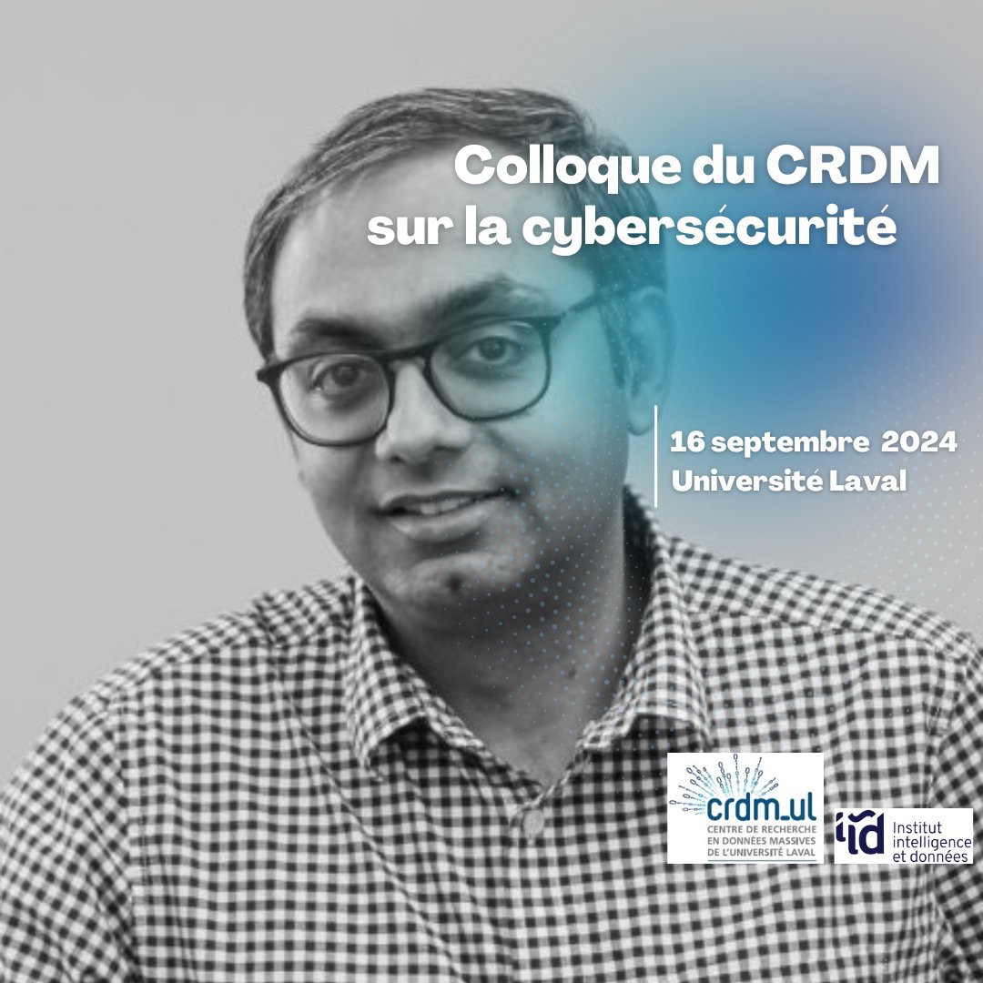 M. Karthik Pattabiraman de UBC est l’un des conférenciers du colloque du CRDM sur la cybersécurité. Il discutera des syst. cyber-physiques, des infrastructures critiques et des perspectives futures visant à développer des systèmes de protection sécurisés: surl.li/stngvc