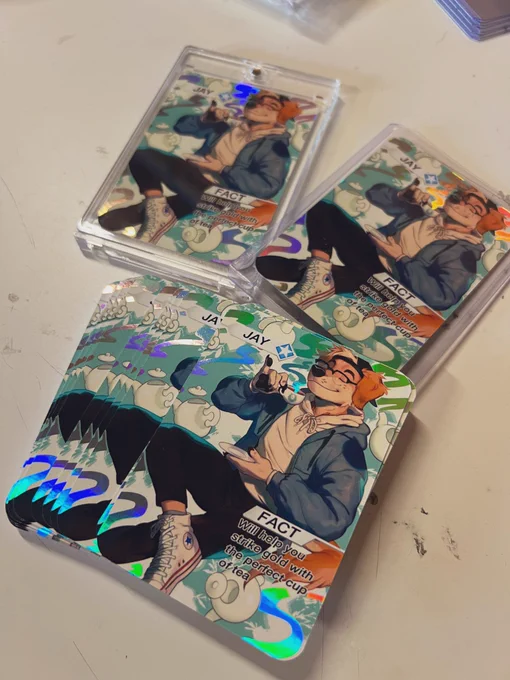 I'm almost caught up with card printing! I really missed doing these, I'm unsure if I'll open again for them next month but I kind of want to 