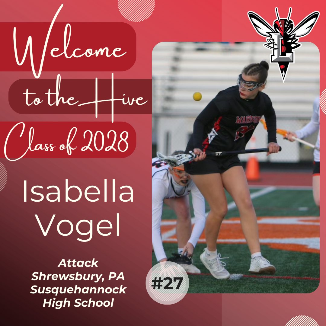 𝙁𝙄𝙍𝙎𝙏 𝙔𝙀𝘼𝙍 𝙁𝙍𝙄𝘿𝘼𝙔 ‼️

Wearing #️⃣2️⃣7️⃣ from Susquehannock High School in Shrewsbury, Pennsylvania, please welcome Isabella Vogel❤️🖤

𝙒𝙀𝙇𝘾𝙊𝙈𝙀 𝙏𝙊 𝙏𝙃𝙀 𝙃𝙄𝙑𝙀 ‼️

#WonNation