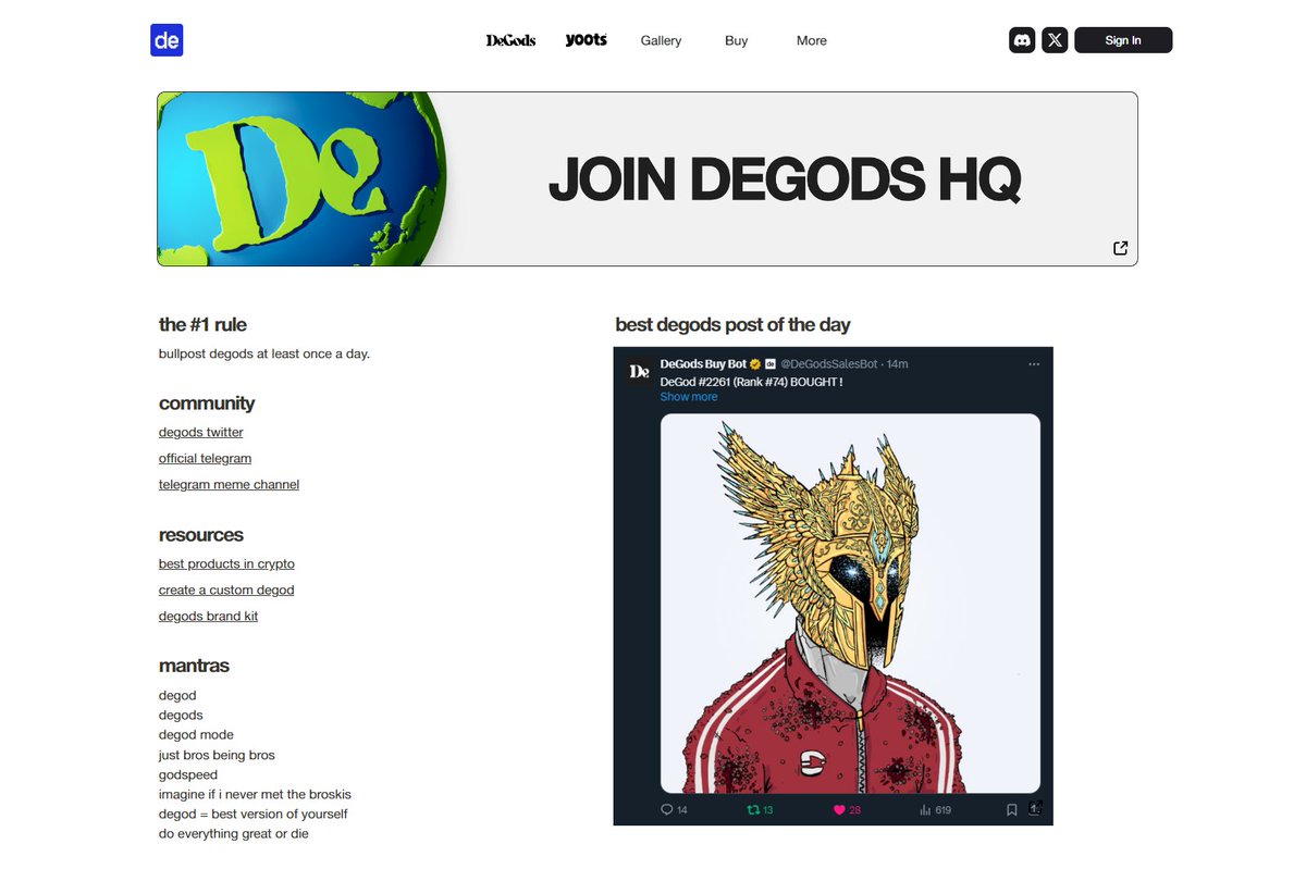 DeGods tweet media