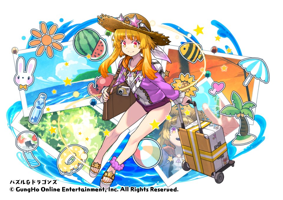 「あげてなかった水着イラストパステルの変身前は夏のお祭り前の締め切りデスマーチ版も」|茶壱のイラスト
