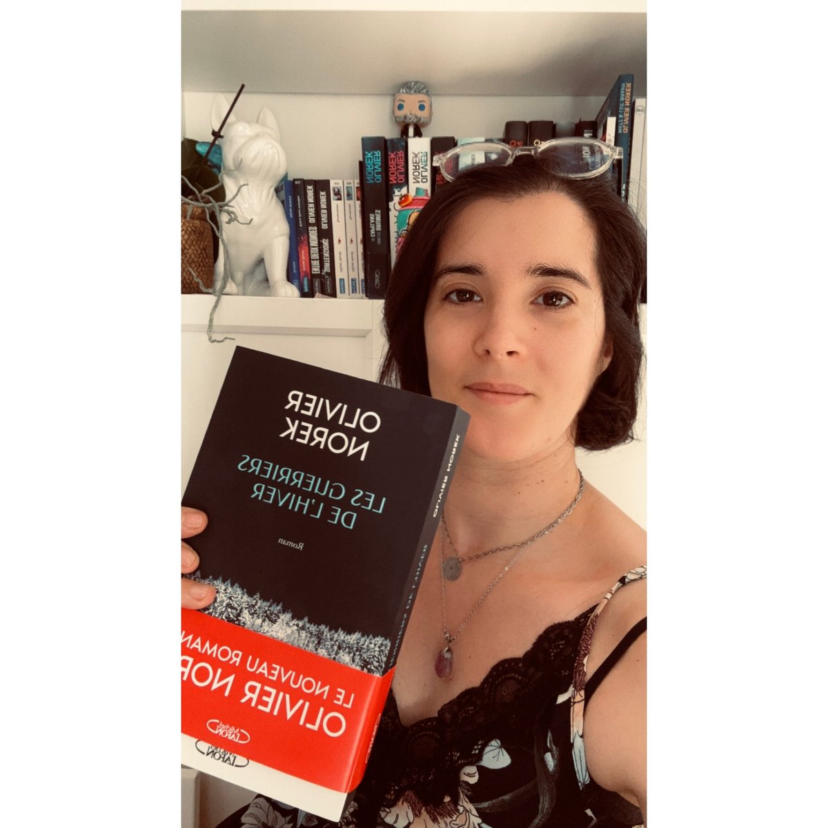 Voilà, me reste plus qu’à découvrir ton petit dernier.. j’espère que toutes les éloges faites sur lui sont  méritées !!😜 <a href="/OlivierNorek/">Olivier Norek</a> #lesguerriersdelhiver #oliviernorek