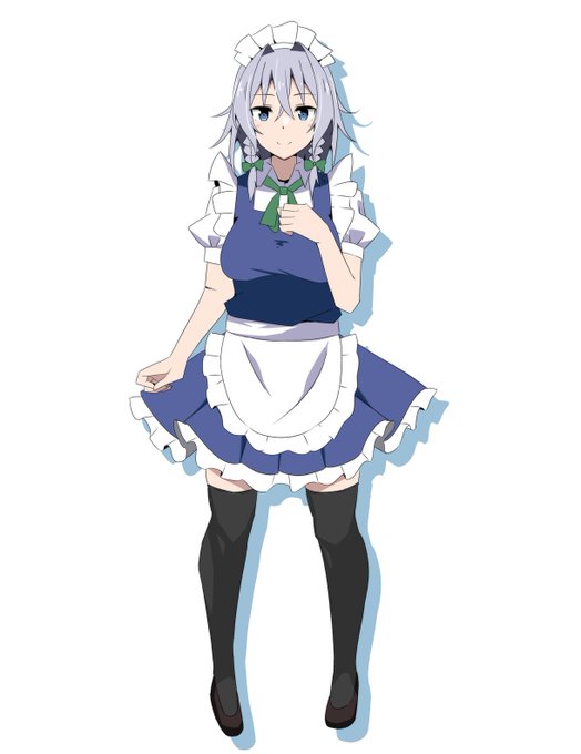 十六夜咲夜立ち絵
#東方 