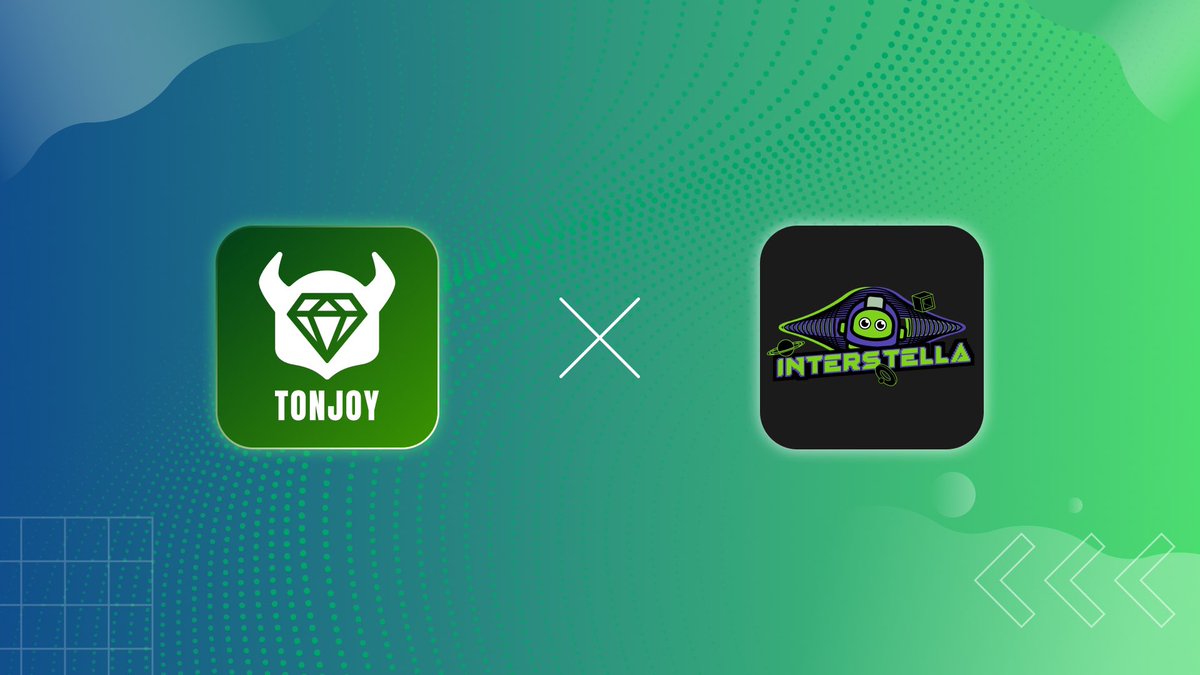 TonJoy | Will listing on 2025 Q1 (@tonjoy_ai) on Twitter photo 🔔 Alert! 🚨
We’re excited to announce our new partnership with <a href="/Interstellaxyz/">Interstella</a>, the Telegram-based universe where everyone can play, earn and create! 🌟✨
Stay tuned for new missions on #TonJoy where you can earn Light Years! 🖖 🔔 Alert! 🚨
We’re excited to announce our new partnership with <a href="/Interstellaxyz/">Interstella</a>, the Telegram-based universe where everyone can play, earn and create! 🌟✨
Stay tuned for new missions on #TonJoy where you can earn Light Years! 🖖
