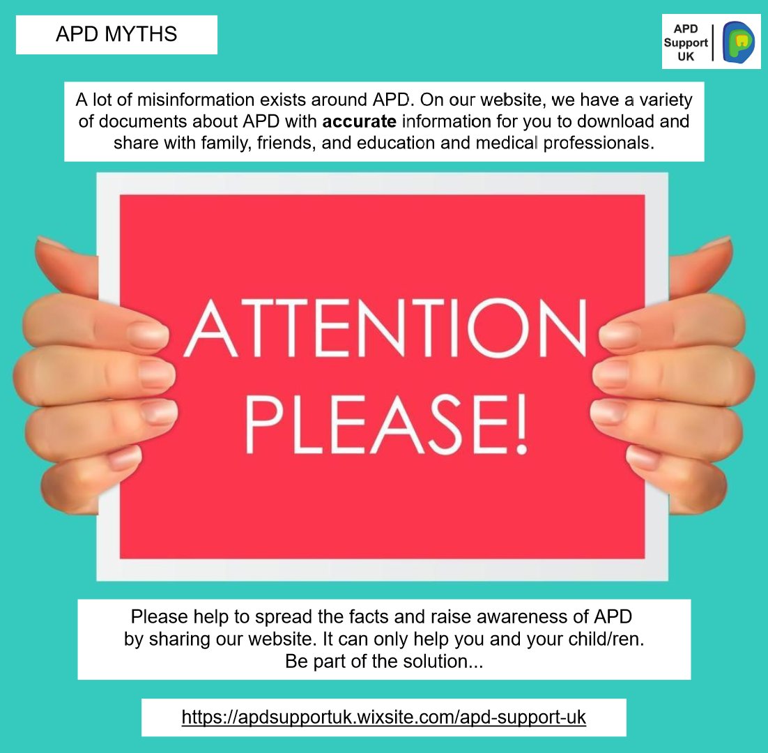 Please   share to raise APD awareness. #apdsupportuk #audiology #apd #auditoryprocessingdisorder #apdawareness #hearingdisorder #dyslexia #autism #autisticspectrum #speechandlanguage #disabilityawareness #school #invisibledisability #education #earlyintervention #inclusionmatters