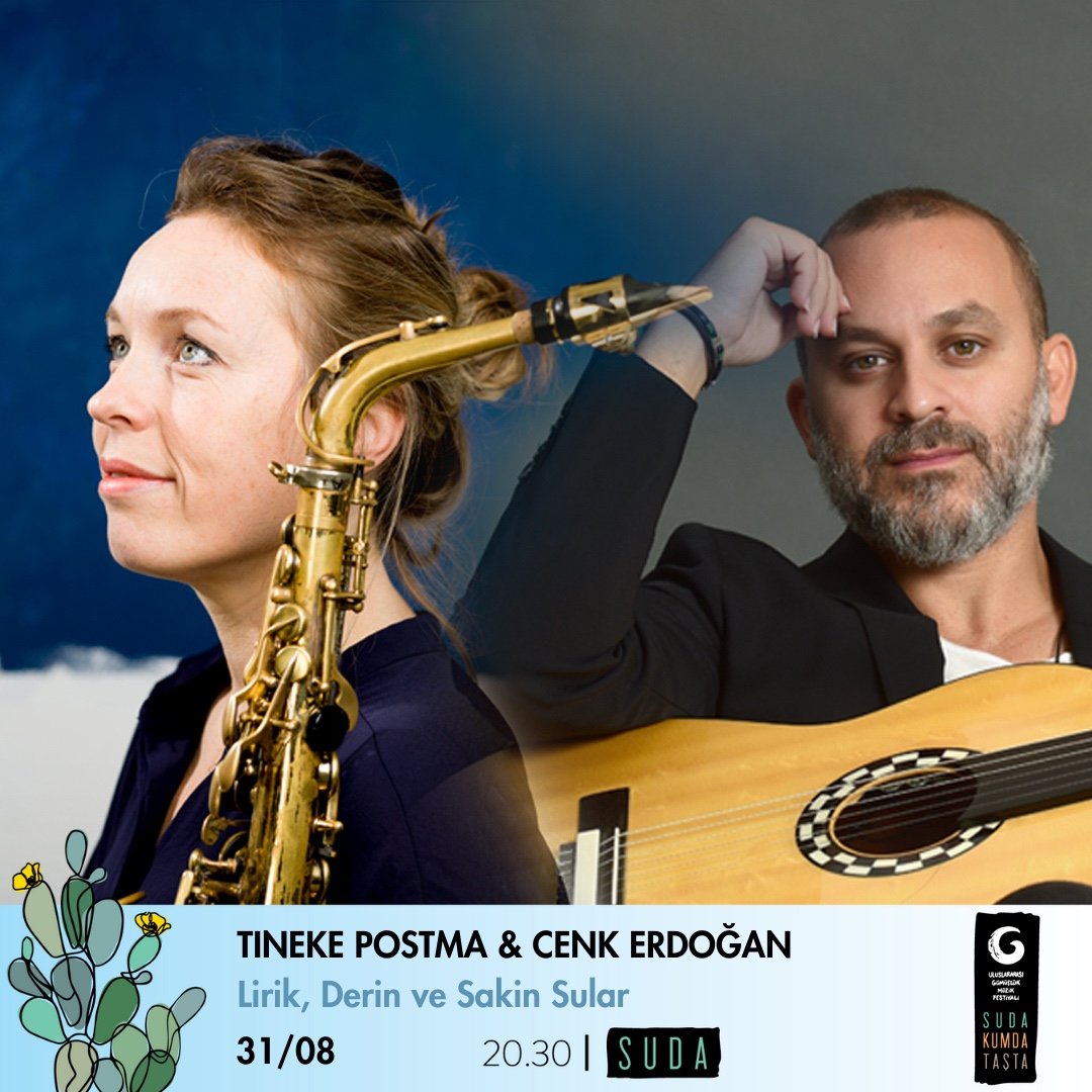 Tineke Postma ve Cenk Erdoğan, 2009 yılında ilk kez bir araya geldikten yıllar sonra, Gümüşlük Müzik Festivali’nde yeniden buluşuyor.
31 Ağustos akşamı festival merkezinde Suda Sahne’de gerçekleşecek bu özel konser için biletler Biletix’te...
biletix.com/etkinlik/3NV17…