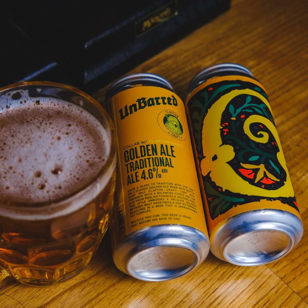 Clapton Craft E17 (@claptoncrafte17) on Twitter photo 🍊NEW COLLAB🍋
🍺 GOLDEN ALE 🍺
We've teamed up with Brighton besties <a href="/UnBarredBrewery/">UnBarred Brewery</a> to create a delicious, juicy bitter-sweet balanced banger!
IN STORE NOW #E17 4PG
Ale you need is love 🥰 🍊NEW COLLAB🍋
🍺 GOLDEN ALE 🍺
We've teamed up with Brighton besties <a href="/UnBarredBrewery/">UnBarred Brewery</a> to create a delicious, juicy bitter-sweet balanced banger!
IN STORE NOW #E17 4PG
Ale you need is love 🥰