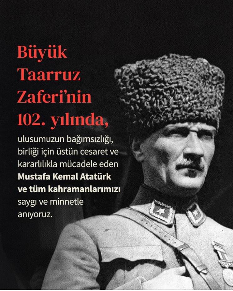 🇹🇷30 Ağustos Zafer Bayramımız kutlu olsun 🇹🇷🇹🇷