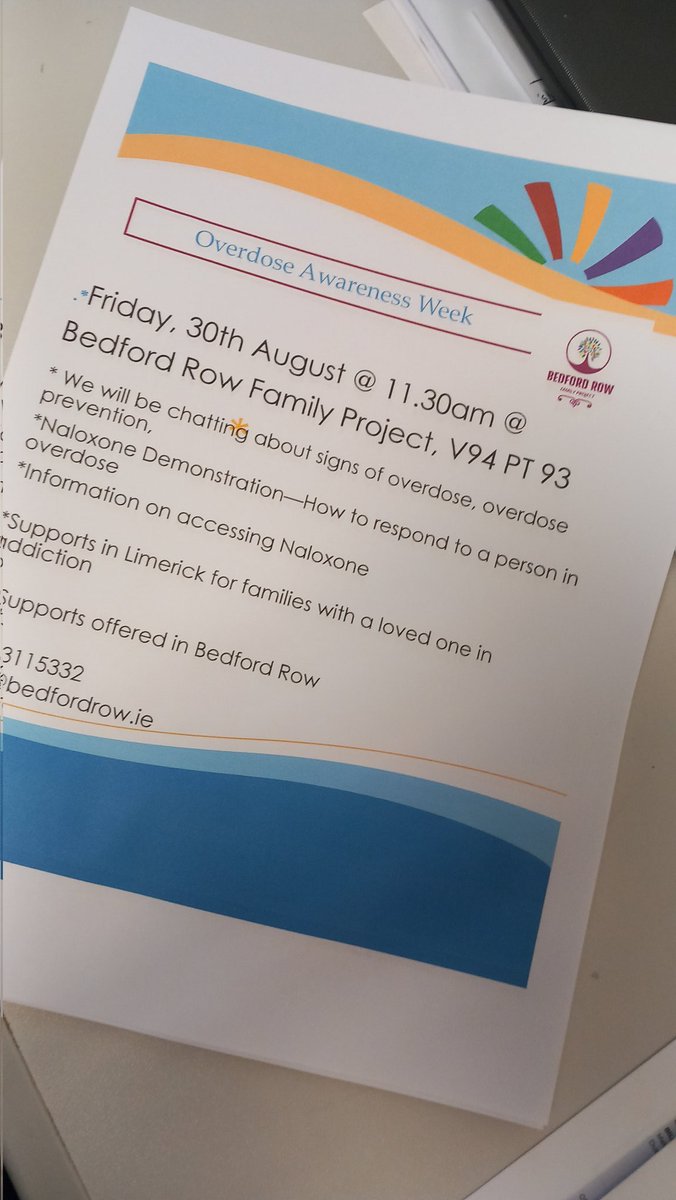 Thinking of all families who lost a loved one to overdose today. #TogetherWeCan