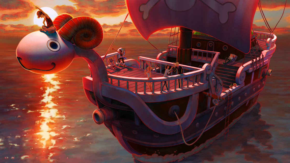 Merry's Favorite Memory ♡
#ONEPIECE  #ワンピース