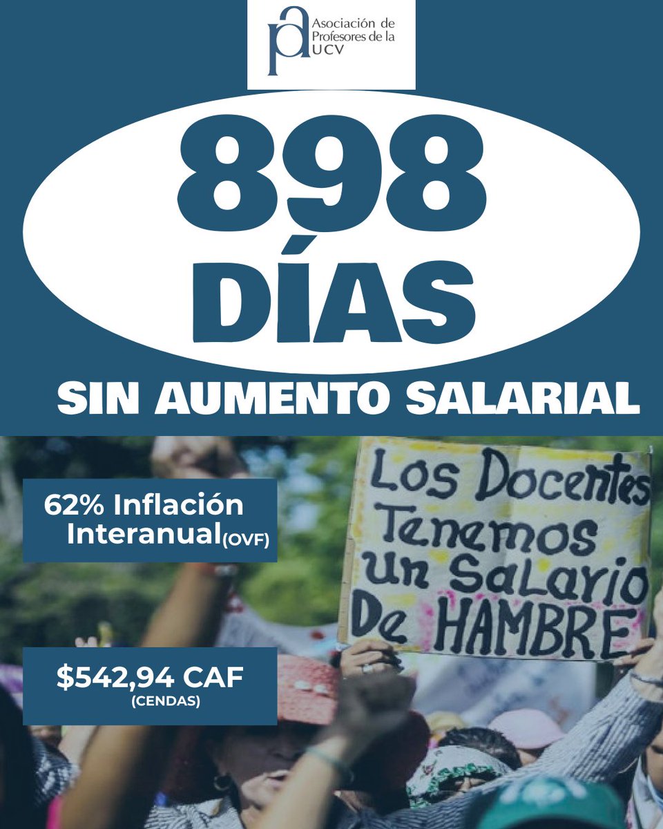 #UCV #Profesores #Venezuela #salariosdignosya #BonoNoEsSalario