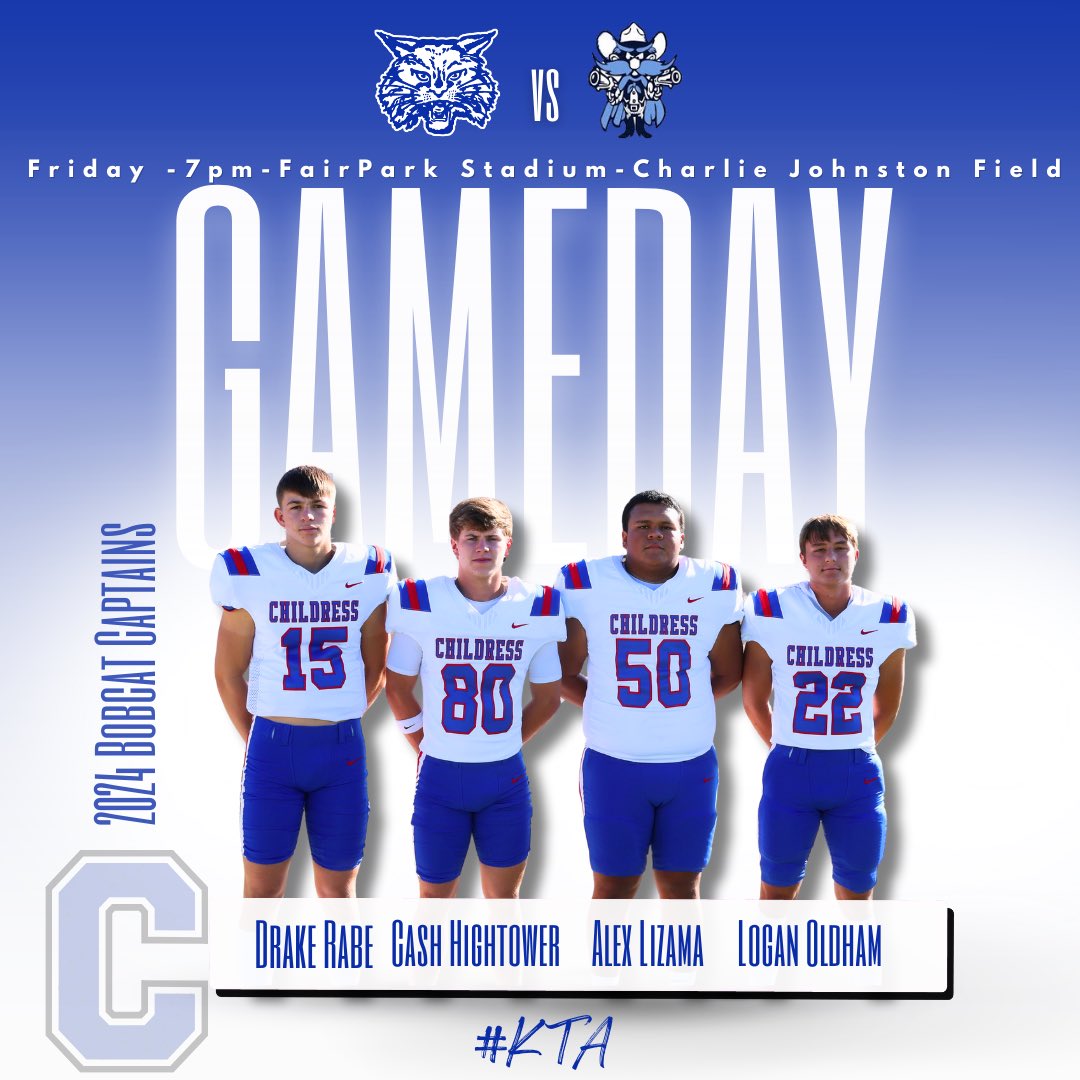 It’s GAMEDAY! The Bobcats open the 2024 season tonight at HOME at 7pm!
🚨Pep Rally at 3:05🚨
#KTA