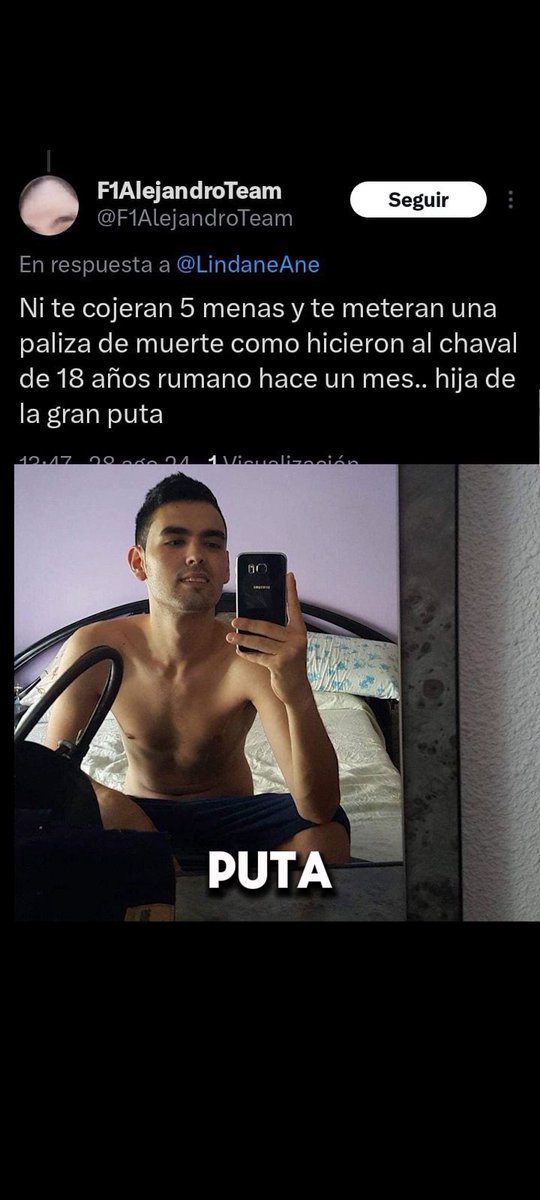 El lunes subiré los audios que me mandó Alejandro López Guzmán, quien amenazó con m4t4rme y vi0larm3. Este fin de semana me voy al monte a desconectar. 
Eskerrik asko a todos los que me habéis apoyado en esto. 
Exponer a nuestros agresores también es autodefensa feminista.