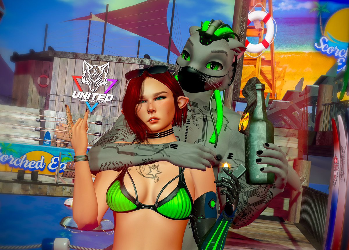 “The Cyber Enigma” Neon Shadow (@cyb3r3n1gm4) on Twitter photo Wh47!? 7h3 M4iN CH4R4C73R H45 n0 m3RCH!? DRAU…. W3 Ri07!! 637 7H3 M01070V!!!
📸: Yours Truly
💃: <a href="/DrauSeaseeker/">Drau's Little Tweets</a>
🎬: <a href="/UFW_SL/">United Furry Wrestling</a> Scorched Earth sim
#SecondLife #SL #furry #VirtualPhotograhy Wh47!? 7h3 M4iN CH4R4C73R H45 n0 m3RCH!? DRAU…. W3 Ri07!! 637 7H3 M01070V!!!
📸: Yours Truly
💃: <a href="/DrauSeaseeker/">Drau's Little Tweets</a>
🎬: <a href="/UFW_SL/">United Furry Wrestling</a> Scorched Earth sim
#SecondLife #SL #furry #VirtualPhotograhy