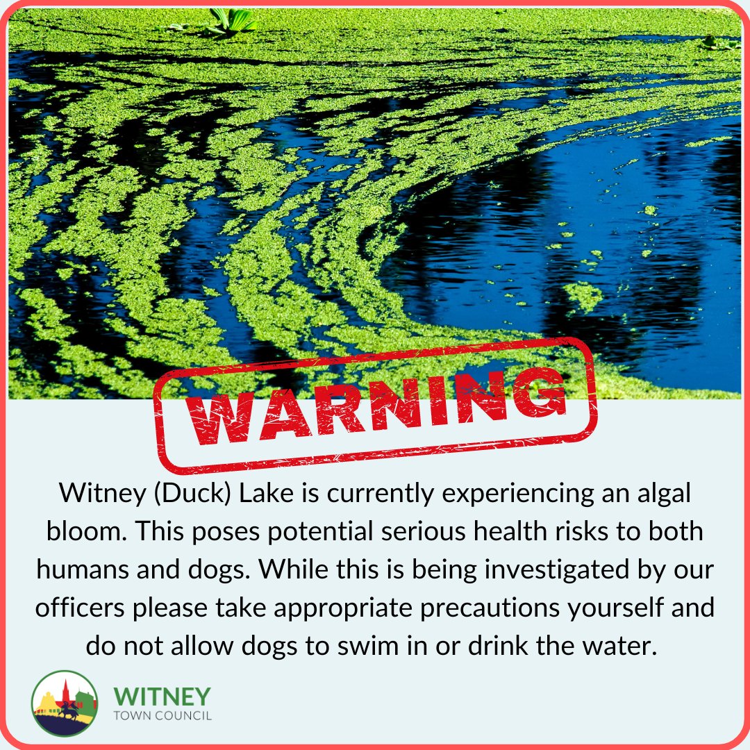 Witney Town Council (@witneytowncounc) on Twitter photo Please be aware of this concern at Witney Lake and Country Park Please be aware of this concern at Witney Lake and Country Park