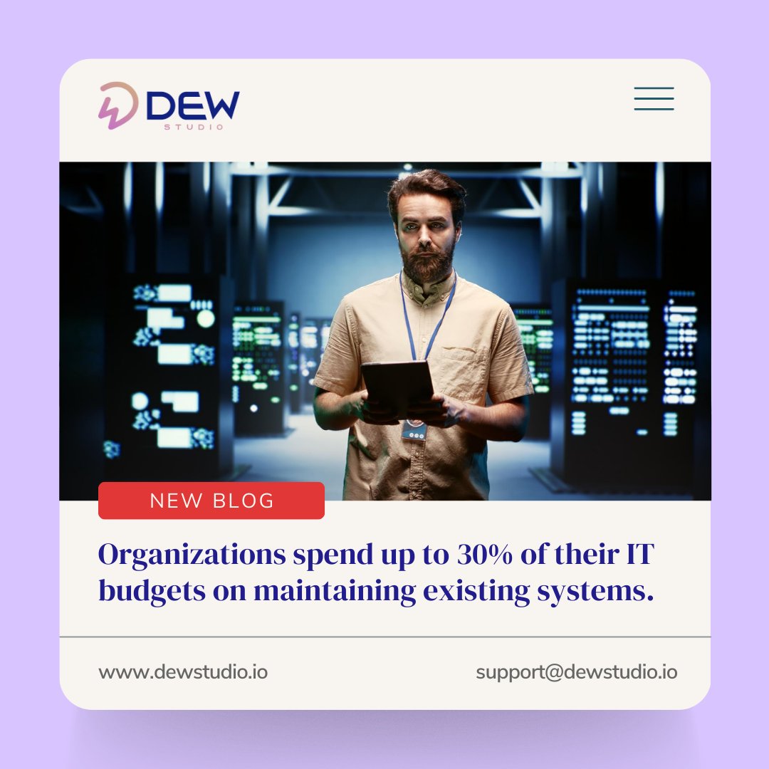 dewstudio_io's tweet image. What if we give you a solution to cut short this 30% too! Read bit.ly/3ABSOFm to get the right solution.
DEWStudio, a product developed by TechRev LLC
#DEWStudio #lowcodeplatform #lowcodetool #lowcodesolution #lowcode #lowcodeappdevelopment