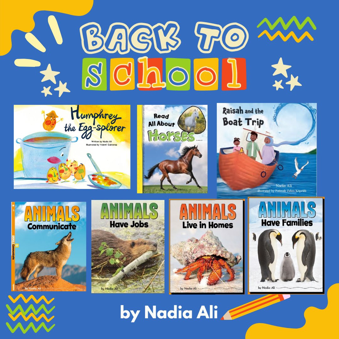 Nadia Ali (@nadiaawriter) on Twitter photo Back To School with these educational, fictional and diverse books. <a href="/CapstonePub/">Capstone 📚</a> @CapstoneMaerin <a href="/YeehooPress/">Yeehoo Press</a> <a href="/Kube_Publishing/">Kube Publishing</a> <a href="/seymouragency/">The Seymour Agency</a> <a href="/MCChildsBookDay/">ReadYourWorld</a> <a href="/IMCAgLiteraria/">IMC Literary Agency</a> <a href="/SueAtkins/">Sue Atkins 👶🏽👧📱🎧📚</a> <a href="/KidlitInColor/">KidLit in Color</a> Back To School with these educational, fictional and diverse books. <a href="/CapstonePub/">Capstone 📚</a> @CapstoneMaerin <a href="/YeehooPress/">Yeehoo Press</a> <a href="/Kube_Publishing/">Kube Publishing</a> <a href="/seymouragency/">The Seymour Agency</a> <a href="/MCChildsBookDay/">ReadYourWorld</a> <a href="/IMCAgLiteraria/">IMC Literary Agency</a> <a href="/SueAtkins/">Sue Atkins 👶🏽👧📱🎧📚</a> <a href="/KidlitInColor/">KidLit in Color</a>