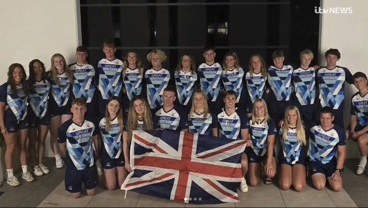 surflifesaving's tweet photo. Great to see @NSBowden and the @GBRlifesaving  on @itvnews  last night - the only sport that saves lives ! #Brisbane2032 #Olympics  to watch out for ! https://t.co/DCtffj5Vdf