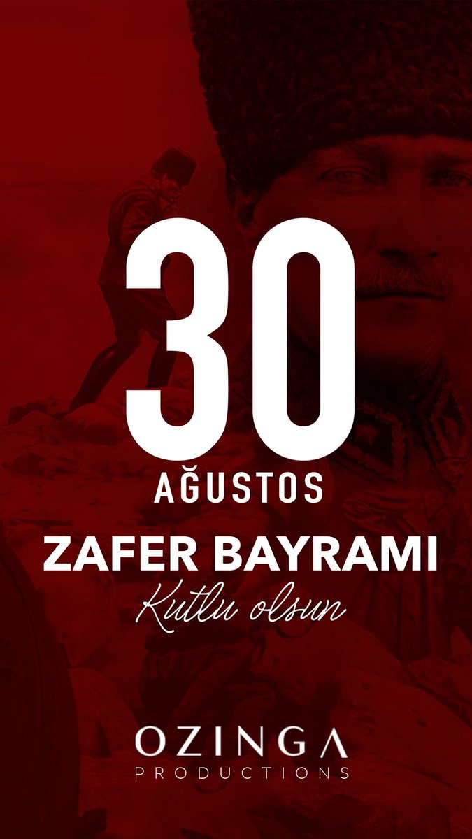 30 Ağustos Zafer Bayramı Kutlu Olsun 🇹🇷