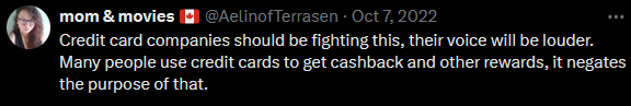 This consumer sentiment is why #bitcoin is not being used more in retail. <a href="/jackmallers/">Jack Mallers</a> found this out - it takes a LONG time to change this thinking. This was a response to Canada now allowing businesses to pass the credit card fee to the customer (they've been able to do this in