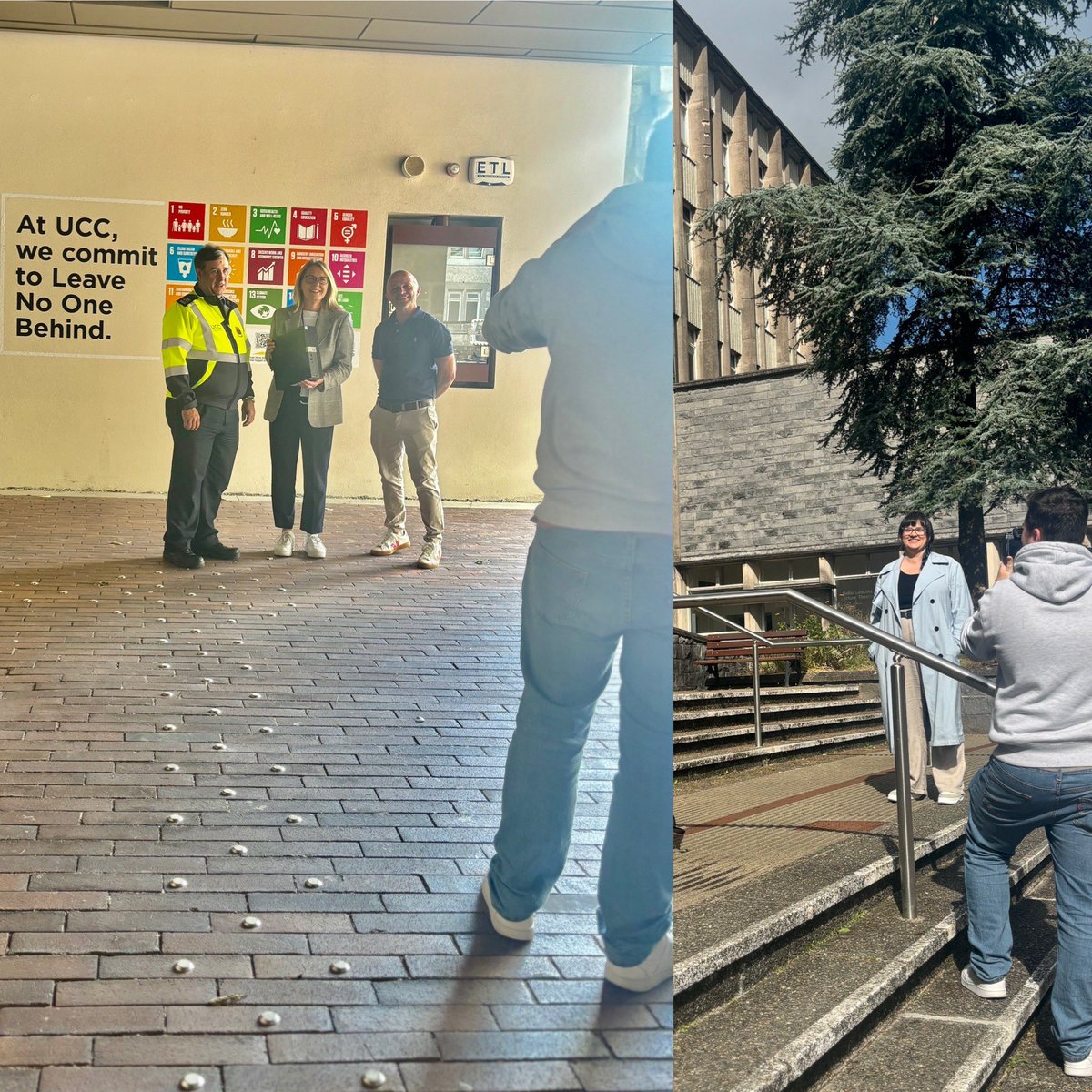 BTS shoot for our September newsletter with colleagues from IT Services, HR &amp; General Services. 
Thanks to all &amp;  <a href="/MaxBellPhoto/">Max Bell</a> 📸