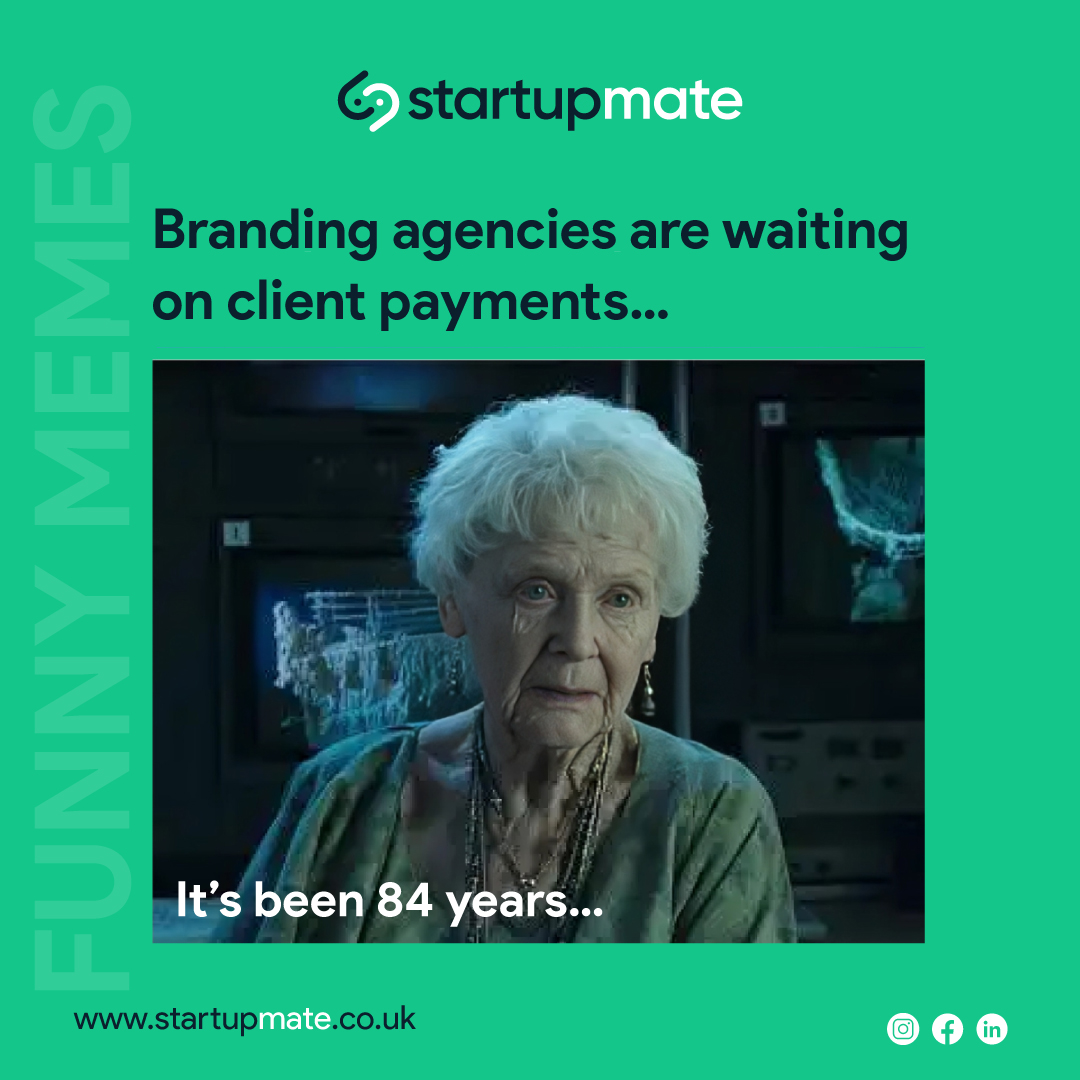 StartupMateUK's tweet image. That moment when waiting for client payments feels like an eternity…
Does anyone else in the branding world relate? 😅
#AgencyLife #ClientProblems #FunnyMemes #BrandingConsultant #BrandingAgency #FunFriday #FridayFun #JustForFun #FridayFeeling #Branding #Startup #Startupmate
