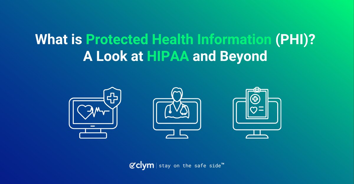 ClymInc's tweet image. Did you know that not all health information is considered PHI under HIPAA? 

Find out more about what qualifies as PHI and why it&apos;s important to know the difference. 

hubs.li/Q02Jl_MF0

#HealthDataProtection #HIPAA #HIPAACompliance #MHMDA