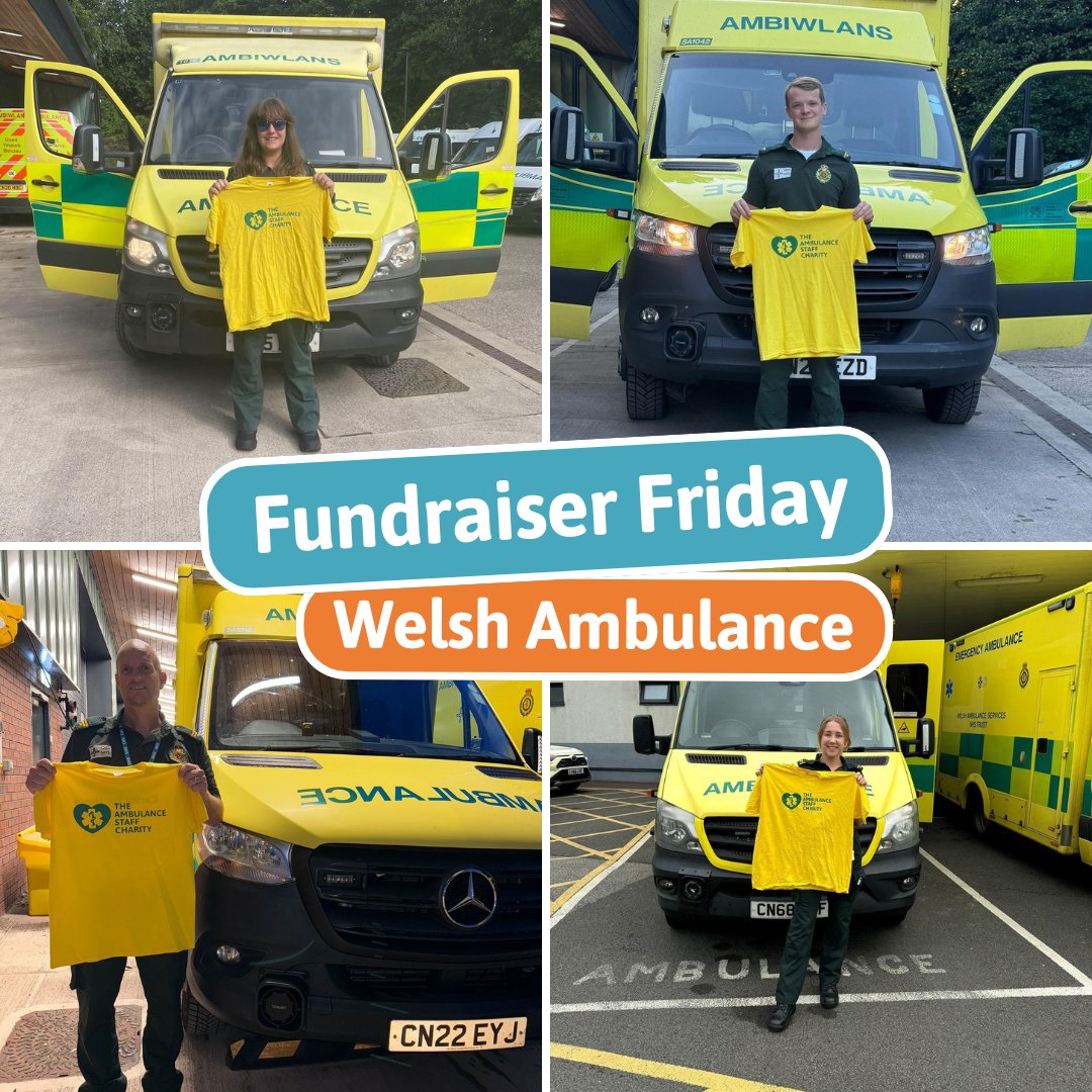 TASC The Ambulance Staff Charity (@tascharity) on Twitter photo It's #FundraiserFriday. Today we're shining a light on Tom, Lucy, Elin, Paul & Nicole from <a href="/WelshAmbulance/">Welsh Ambulance</a> as they gear up for the <a href="/CardiffHalf/">Oysho Cardiff Half 🏴</a> Marathon in October. Thank you so much for supporting us! 💚 Learn more & support the team at: ow.ly/bWGT50T1Pxh It's #FundraiserFriday. Today we're shining a light on Tom, Lucy, Elin, Paul & Nicole from <a href="/WelshAmbulance/">Welsh Ambulance</a> as they gear up for the <a href="/CardiffHalf/">Oysho Cardiff Half 🏴</a> Marathon in October. Thank you so much for supporting us! 💚 Learn more & support the team at: ow.ly/bWGT50T1Pxh