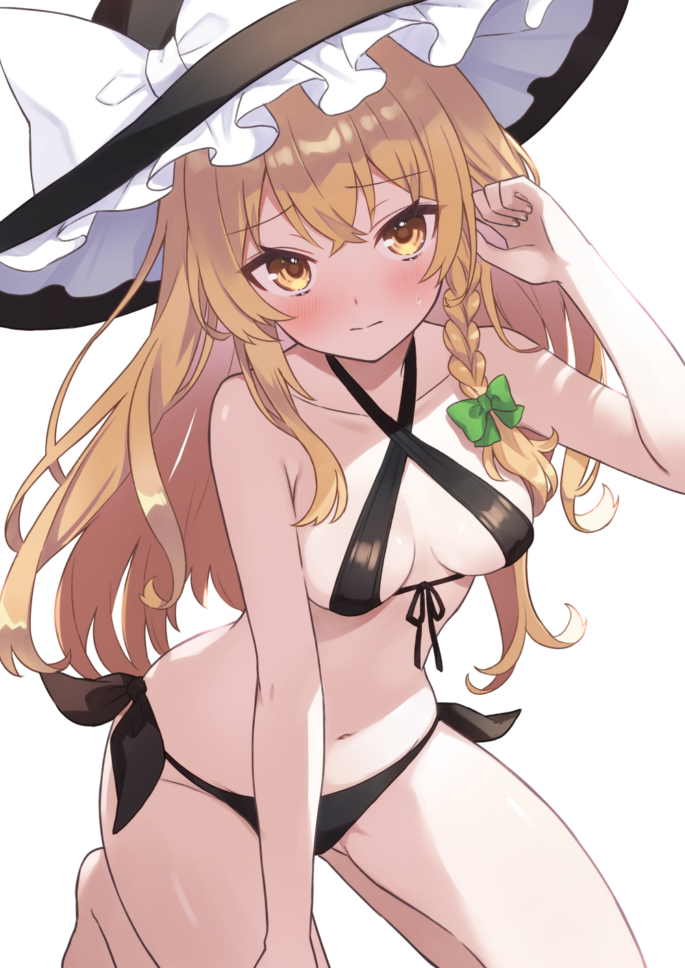 東方project 魔理沙　水着　美少女　クリアファイル　VZ14 東方Projectクリアファイル 霧雨魔理沙(画:miy@) -あにまる製菓