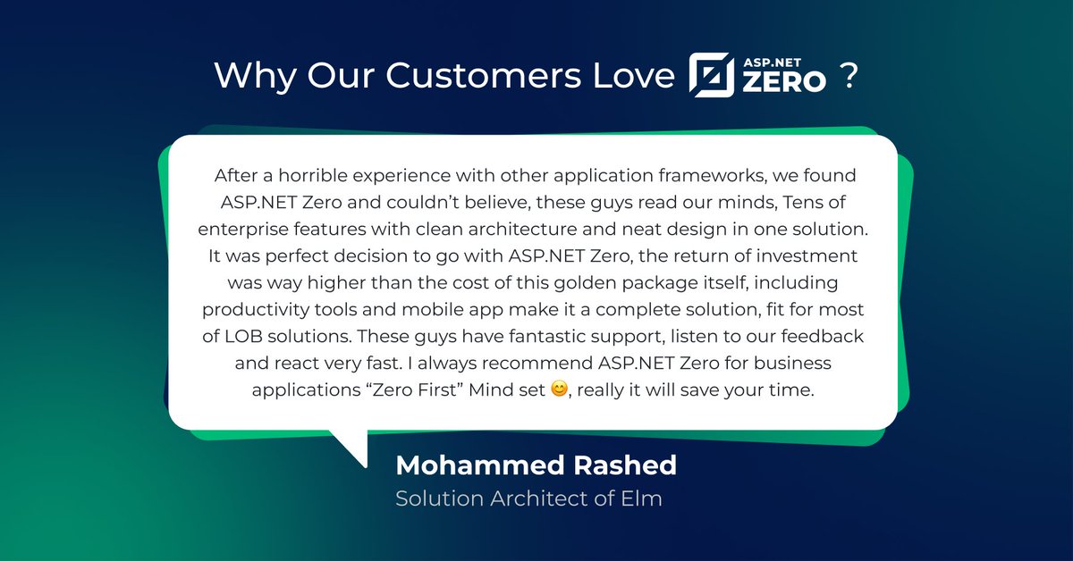 aspnetzero's tweet image. We can&apos;t read minds, but #ASPNETZero can😉
