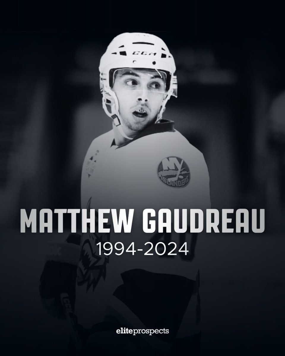 Rest in peace, Matthew Gaudreau 💔
