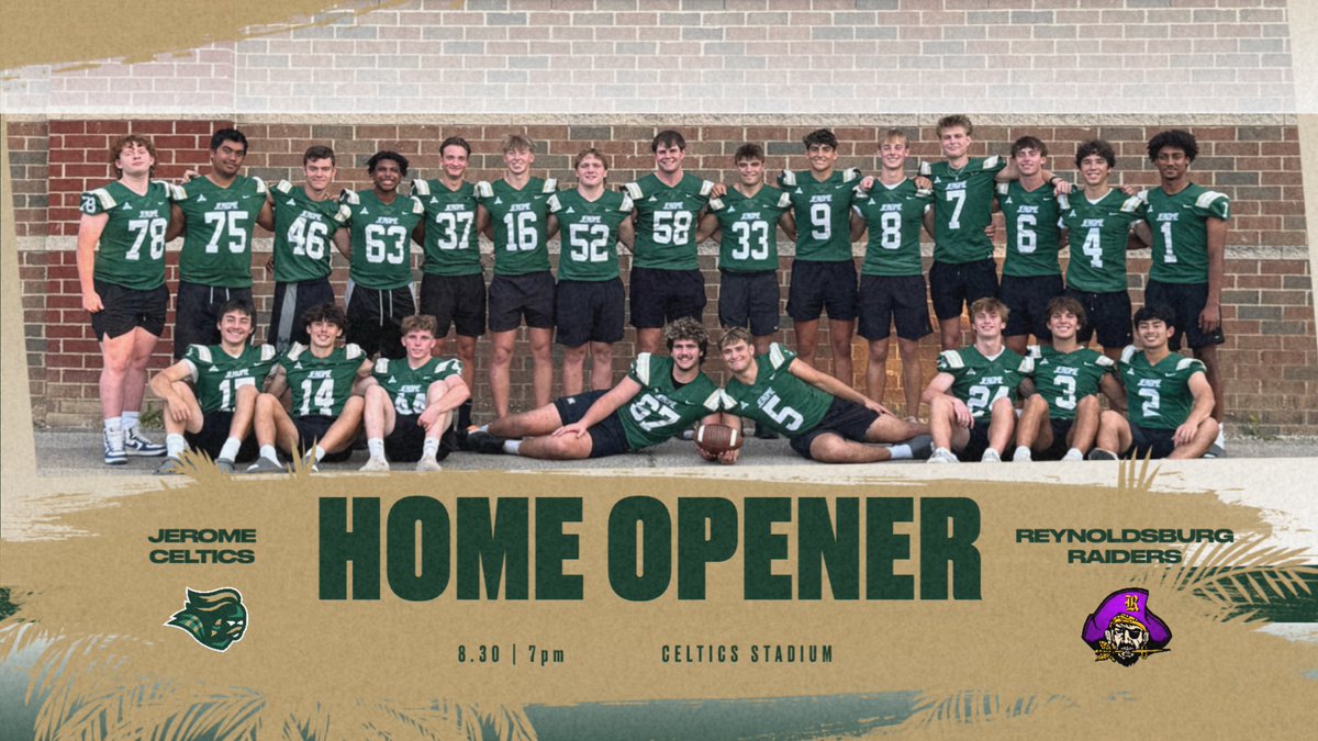 CeltsFootball's tweet image. Enjoy your last season Senior Class of 2025!  #gocelts