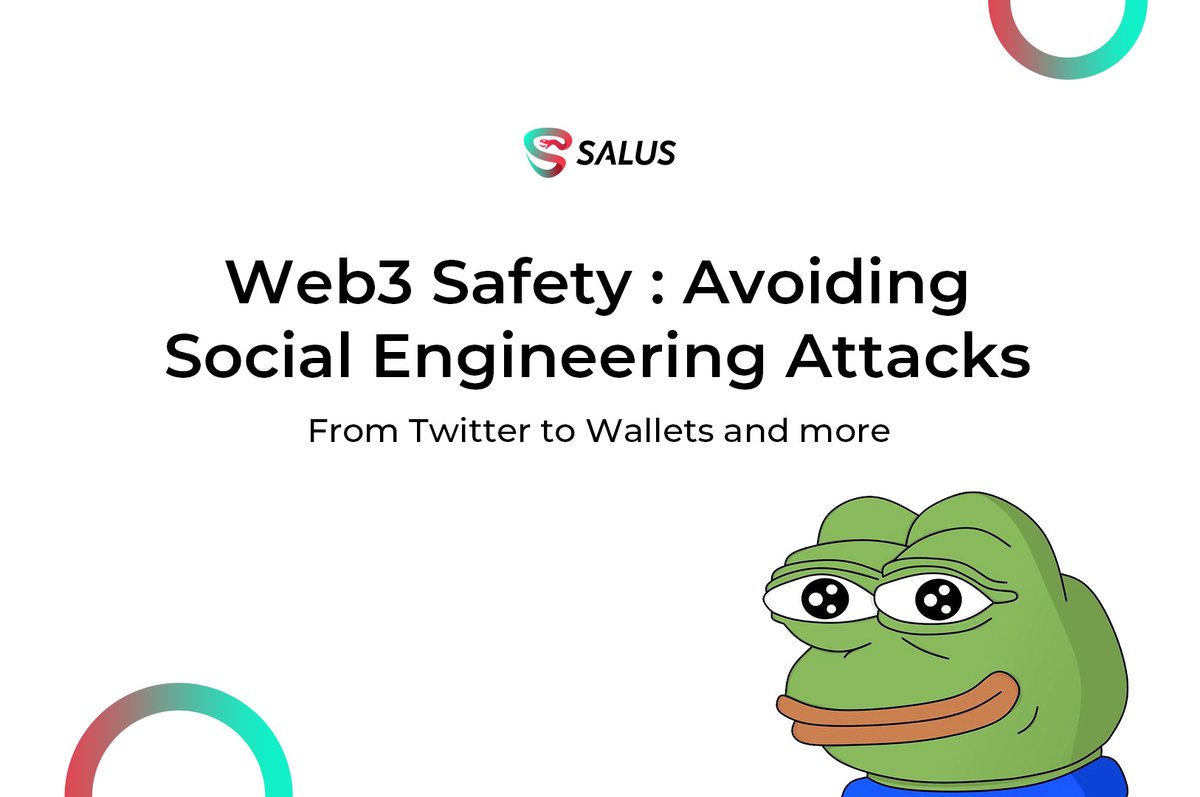 Social engineering attacks are a serious threat in Web3. These scams trick users into revealing sensitive information, leading to stolen NFTs, crypto, and more. Understanding these threats is your first line of defence. 🛡️