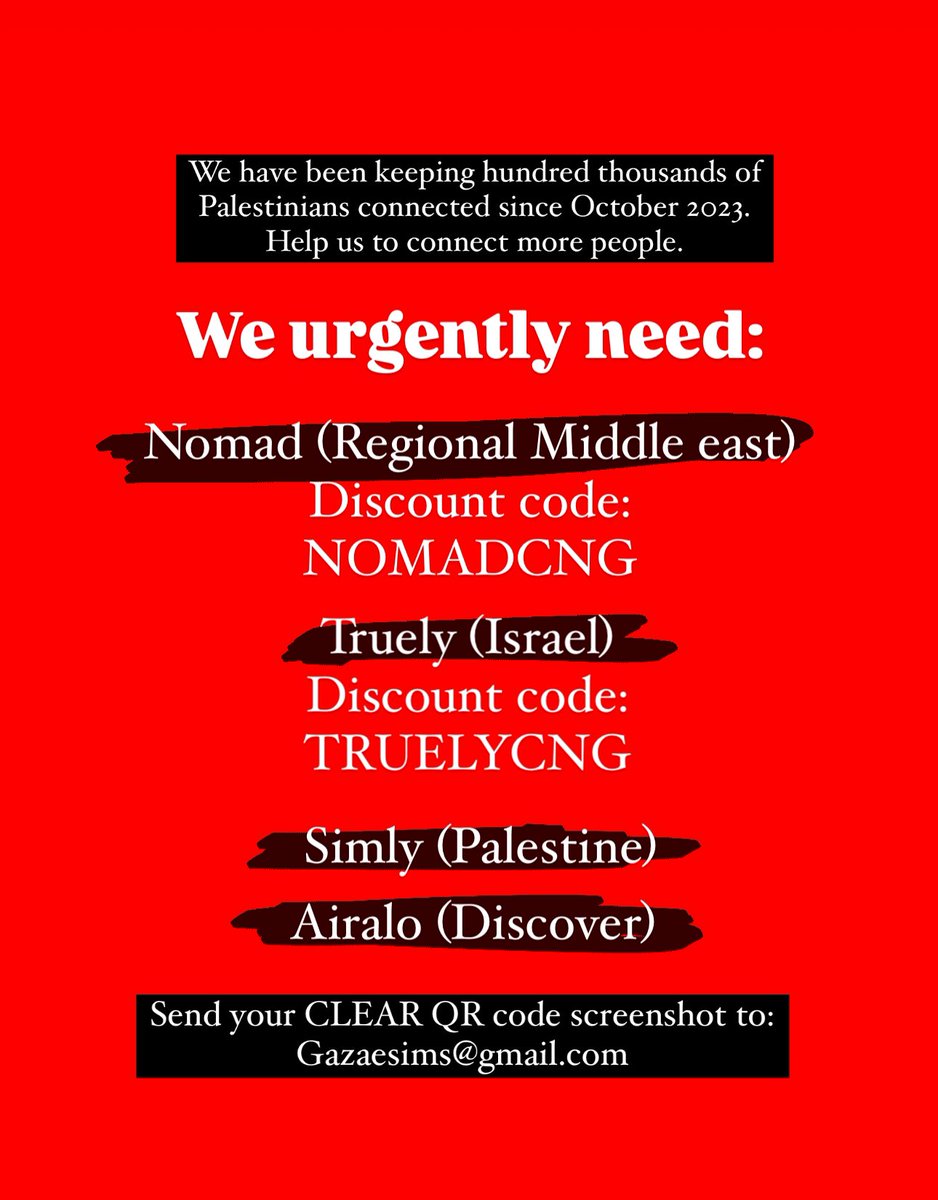 PLEASE PLEASE RETWEET AND DONATE IF YOU CAN #ConnectingGaza