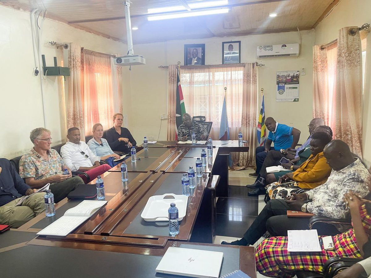DrJohnErus's tweet photo. Honored to host Deputy Mayor of Utrecht, Rachel Streefland, as we explore deeper partnerships. we’re focusing on inclusive development, urban management, and economic empowerment in Turkana. Grateful for your steadfast support .Karibu Turkana https://t.co/B5hyBvx0EP