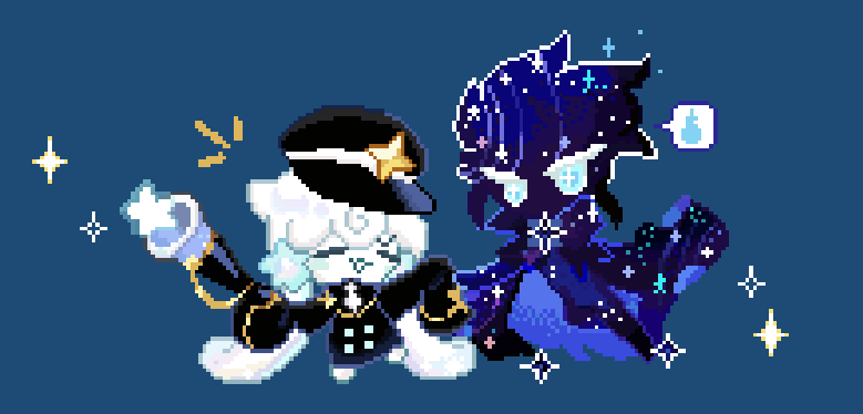 961ebi's tweet photo. しょうがないな～　#cookierun #pixelart https://t.co/dyZT8R2sxc