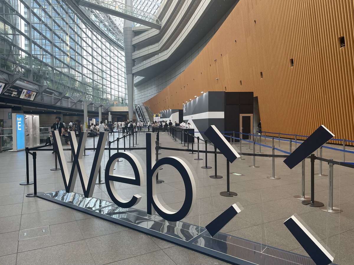 0xjasmy's tweet image. #WebX2023 → #WebX2024 
今年は去年と比べてグローバルの取引所や、マーケットメイカーが日本市場へ力を入れている印象を受けました。
#JANCTION としてはサイドイベントを開催し、多くの方々に認知して頂きました。
来年に向けて新規のWeb3ユーザー獲得と熱量の高いコミュニティを目指していきます！