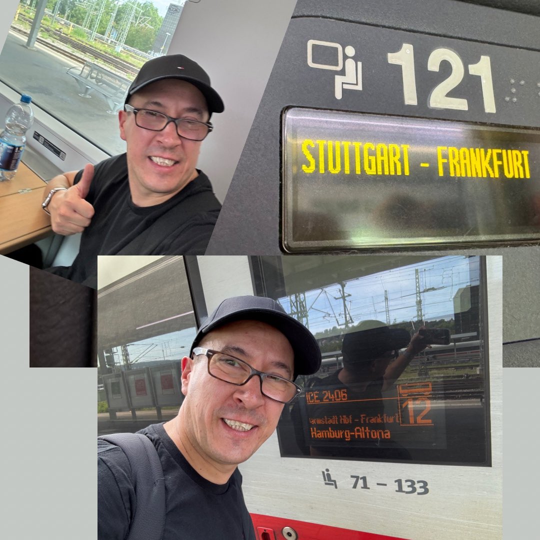 Day #0
The big education and work adventure begins 👍🏼🥰✈️📚🙇‍♂️📑 #JetsetterLifeIsNice #education  <a href="/DB_Bahn/">Deutsche Bahn Personenverkehr</a>  #ICE2406