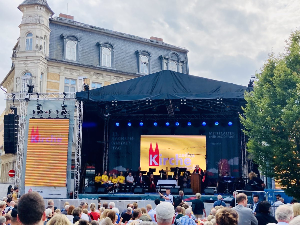 Wir feiern ein Fest und beginnen es mit einem Gottesdienst. Der Sachsen-AnhaltTag in Stendal in der Altmark