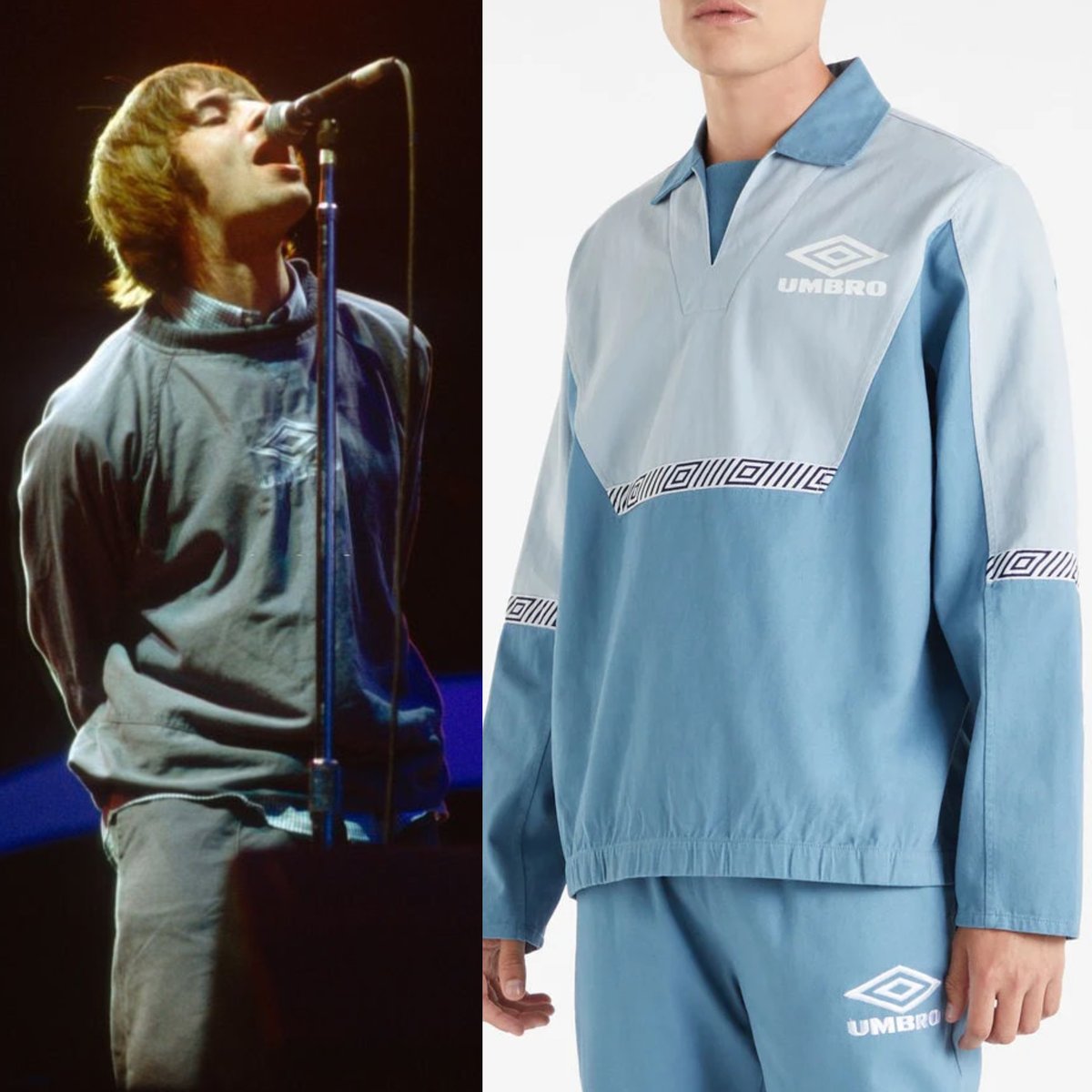 To celebrate the return of Oasis , Umbro have just applied new