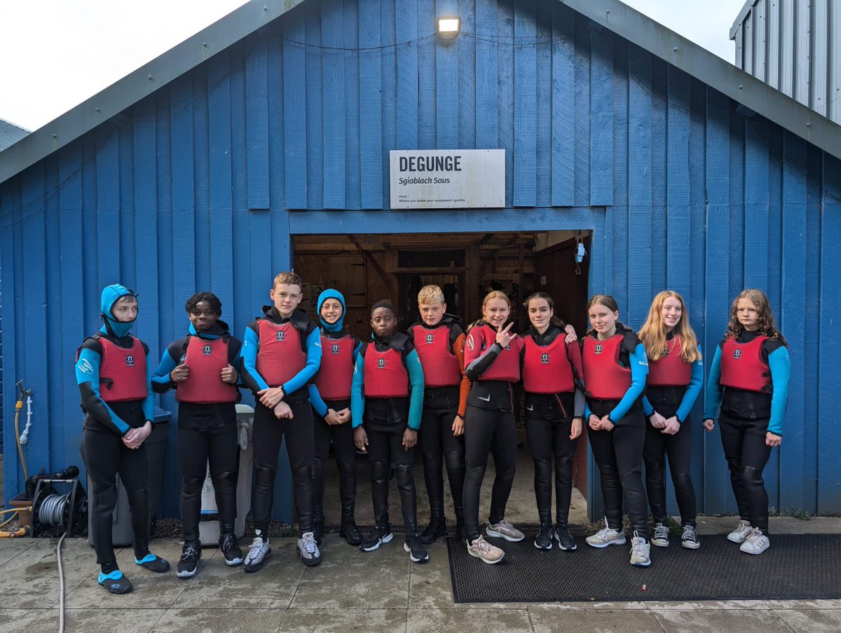 PEGracemount's tweet photo. Outward Bound 2024 ✅

Well done to our S2’s who attended camp this week, developing their resilience and facing their fears!👏

Everyone completed the 4 challenges of discover, explore, conserve and share, to achieve their John Muir award⭐️ https://t.co/djrckRlQ7k