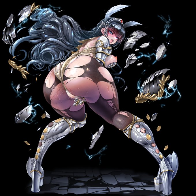 リッターヴァサゴの大破絵です('▽')
大きくて脂肪たっぷりなのにセルライトのないムッチンムッチンの雌尻です❤
農作業で鍛えられてる健康優良尻ですから感度も抜群です❤
#エデンズリッターグレンツェ 