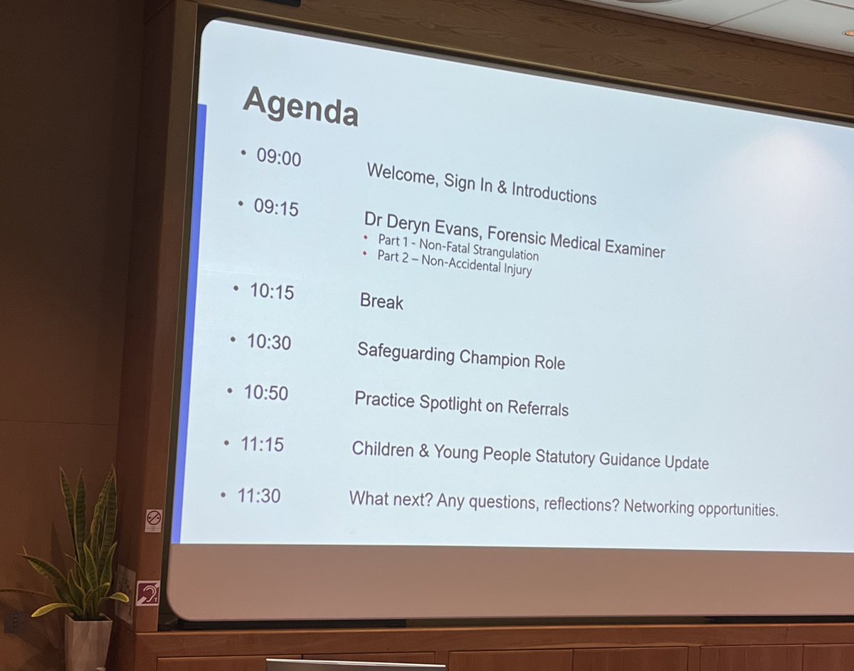 A  very informative and interesting talk by Dr Deryn Edwards today at our safeguarding course. Such valuable information shared. <a href="/healthsguardJsy/">HCS Health Safeguarding Team 🇯🇪</a> <a href="/GovJersey/">Government of Jersey</a> @GovJsyHCS