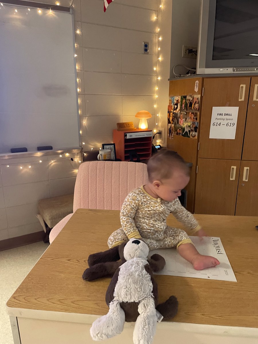 Ready for year 7 thanks to some “help” from my little lady ☺️