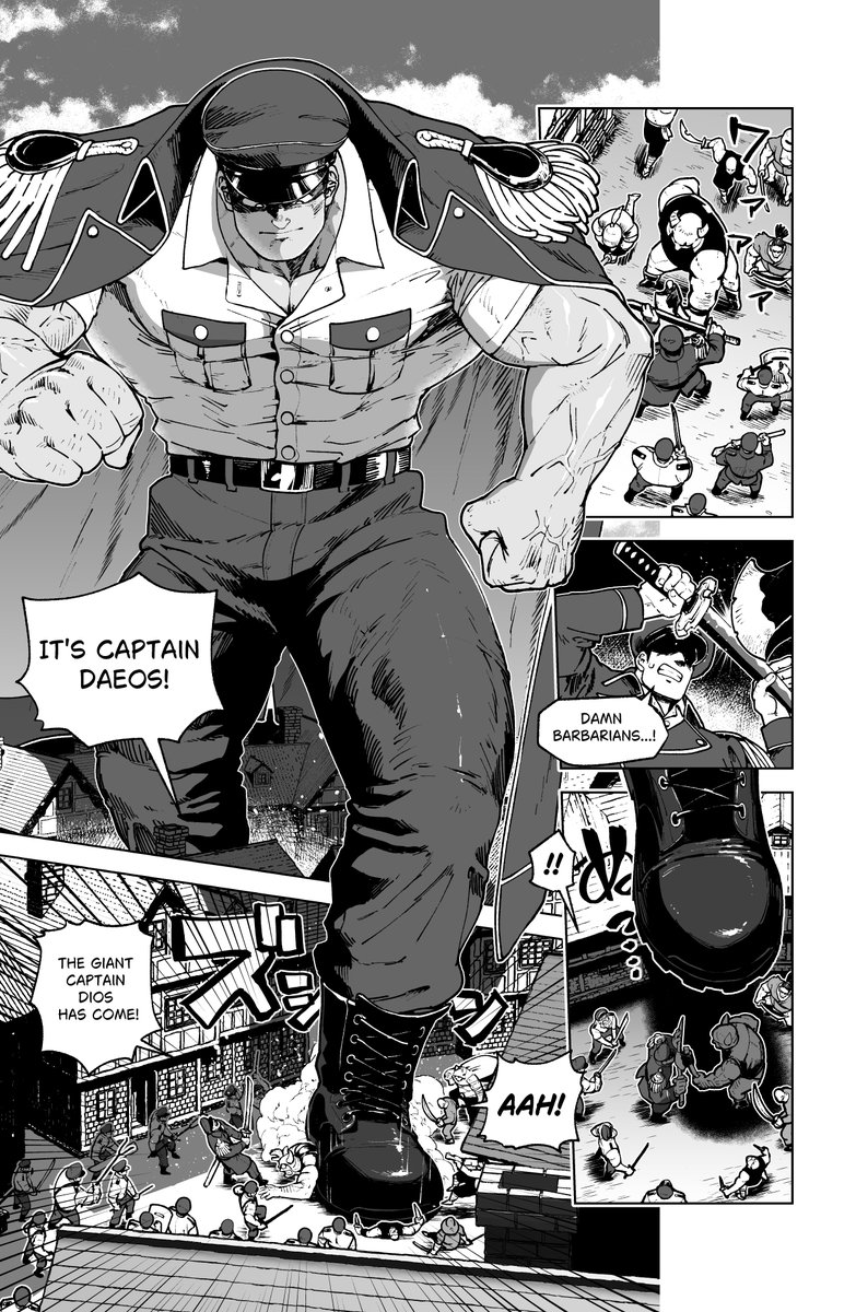 chijimetaro's tweet photo. This month's submission for supporters is a cartoon about a giant soldier who eats his subordinates who are his fans!
https://t.co/VSieOKgkKX
https://t.co/IFXmnEi3hL https://t.co/w2MnUXn6SN
